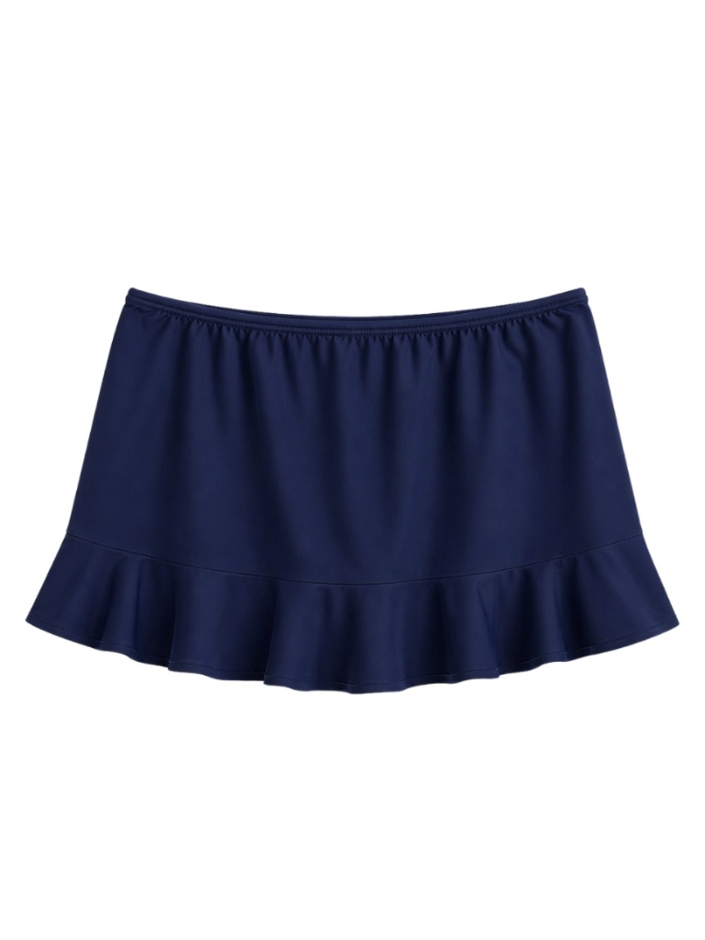 4/$20➡️ Navy Ruffle Hem Swim Skirt – Size Medium EUC